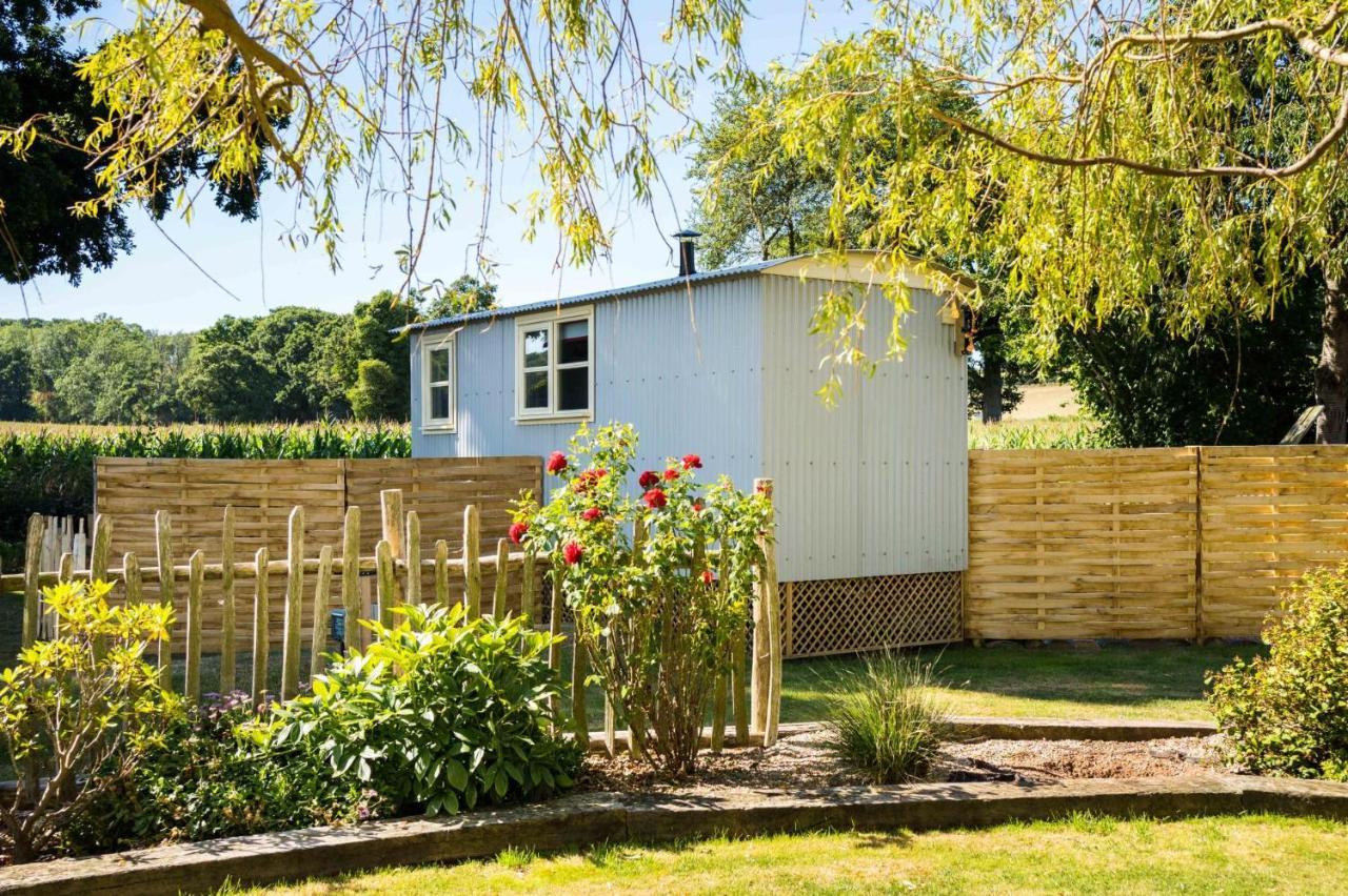 The Hideaway Hut - 1 Bed Shepherds Hut - Hereford Eksteriør billede