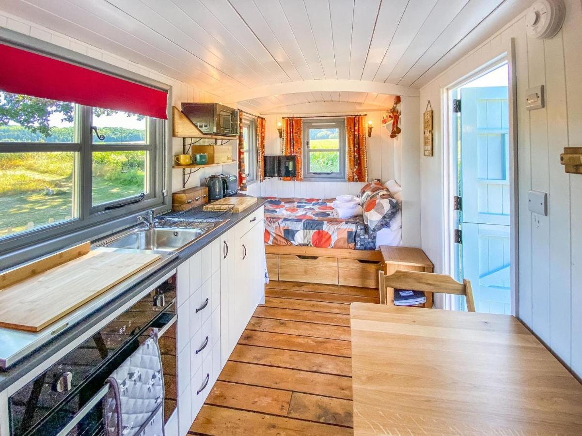 The Hideaway Hut - 1 Bed Shepherds Hut - Hereford Eksteriør billede